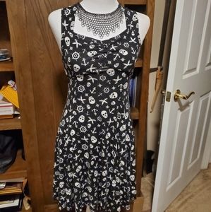 Pirate themed skater dress